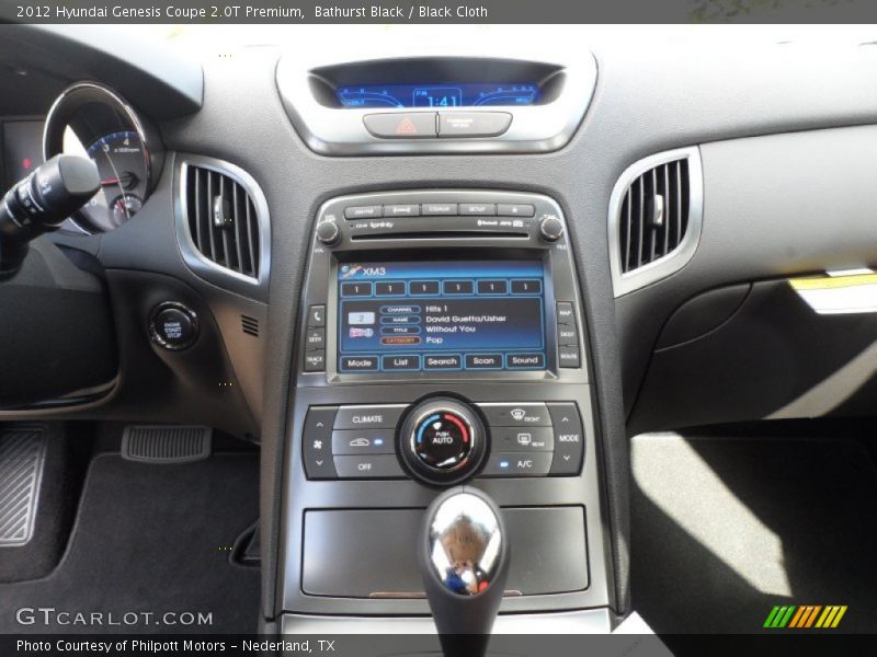 Bathurst Black / Black Cloth 2012 Hyundai Genesis Coupe 2.0T Premium