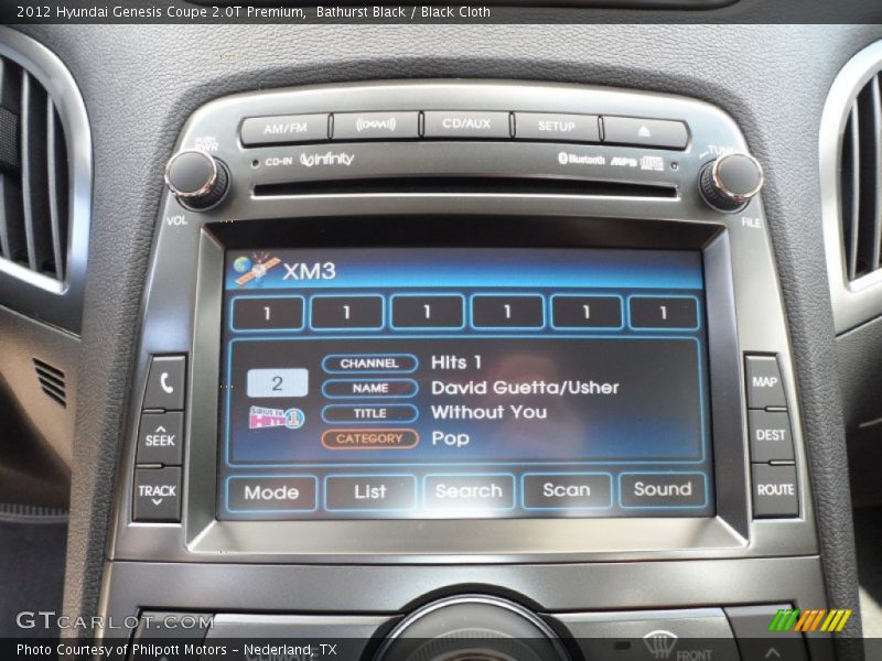 Bathurst Black / Black Cloth 2012 Hyundai Genesis Coupe 2.0T Premium