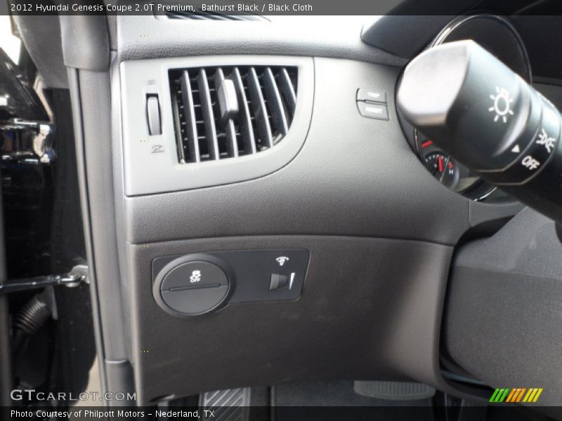 Bathurst Black / Black Cloth 2012 Hyundai Genesis Coupe 2.0T Premium