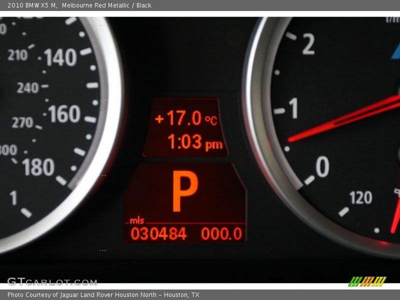 Melbourne Red Metallic / Black 2010 BMW X5 M
