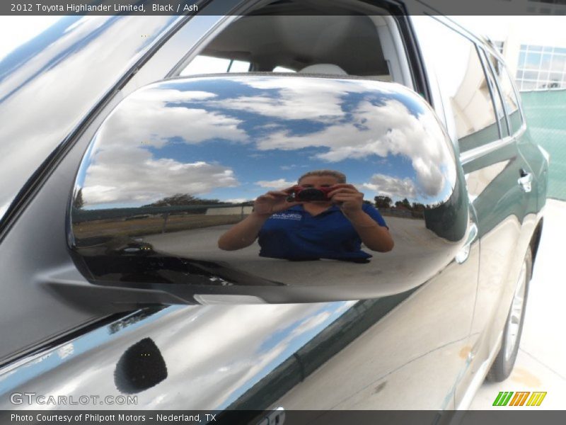 Black / Ash 2012 Toyota Highlander Limited