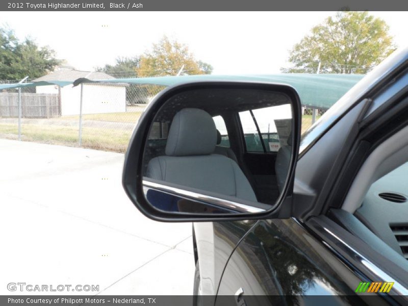Black / Ash 2012 Toyota Highlander Limited