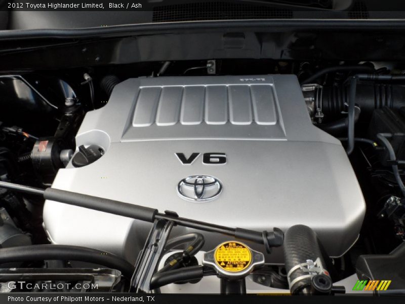 Black / Ash 2012 Toyota Highlander Limited