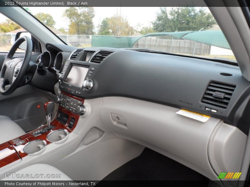 Black / Ash 2012 Toyota Highlander Limited