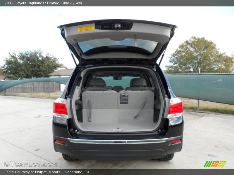 Black / Ash 2012 Toyota Highlander Limited