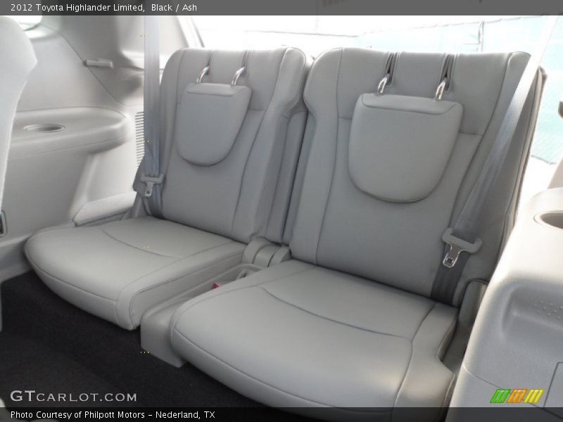 Black / Ash 2012 Toyota Highlander Limited
