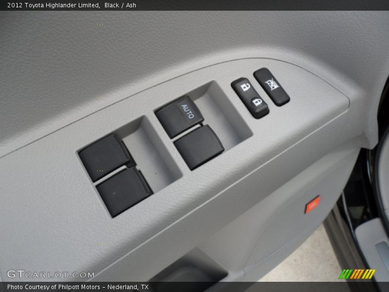 Black / Ash 2012 Toyota Highlander Limited