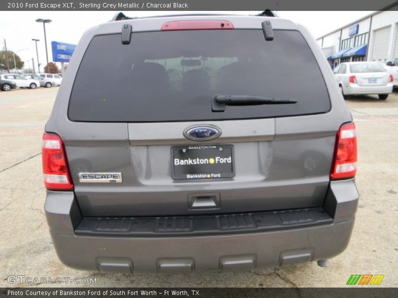 Sterling Grey Metallic / Charcoal Black 2010 Ford Escape XLT