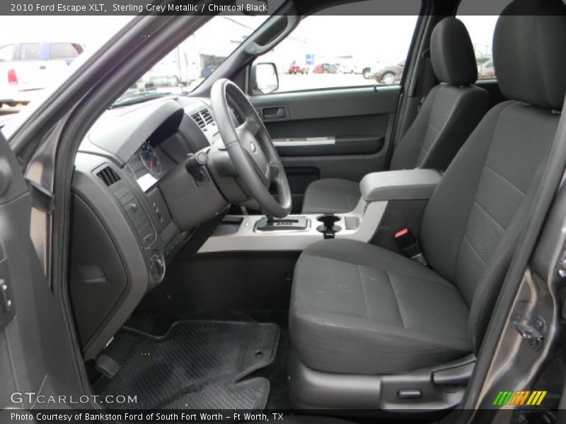 Sterling Grey Metallic / Charcoal Black 2010 Ford Escape XLT
