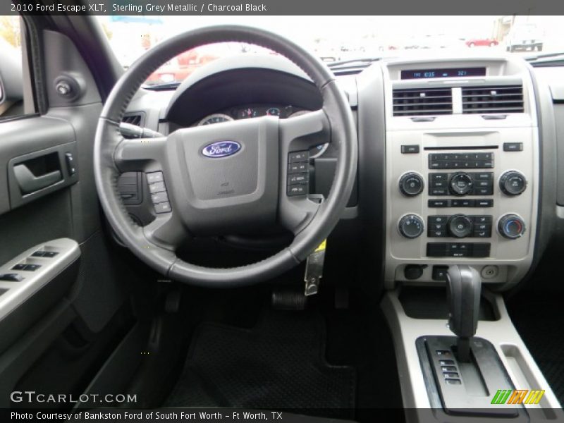 Sterling Grey Metallic / Charcoal Black 2010 Ford Escape XLT