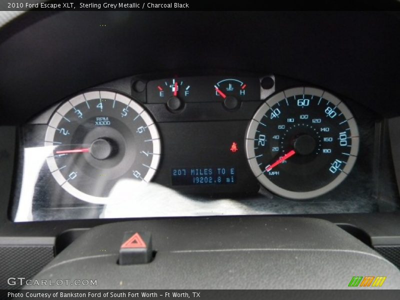 Sterling Grey Metallic / Charcoal Black 2010 Ford Escape XLT