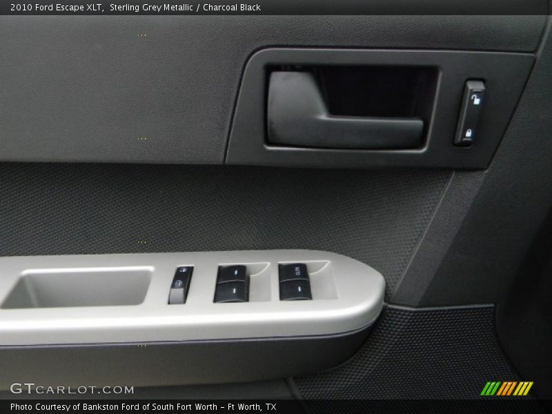 Sterling Grey Metallic / Charcoal Black 2010 Ford Escape XLT