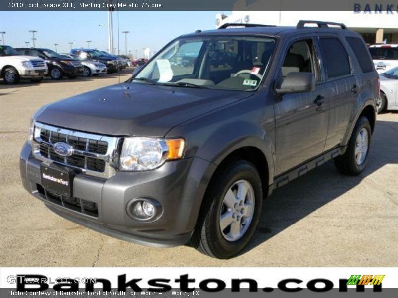 Sterling Grey Metallic / Stone 2010 Ford Escape XLT