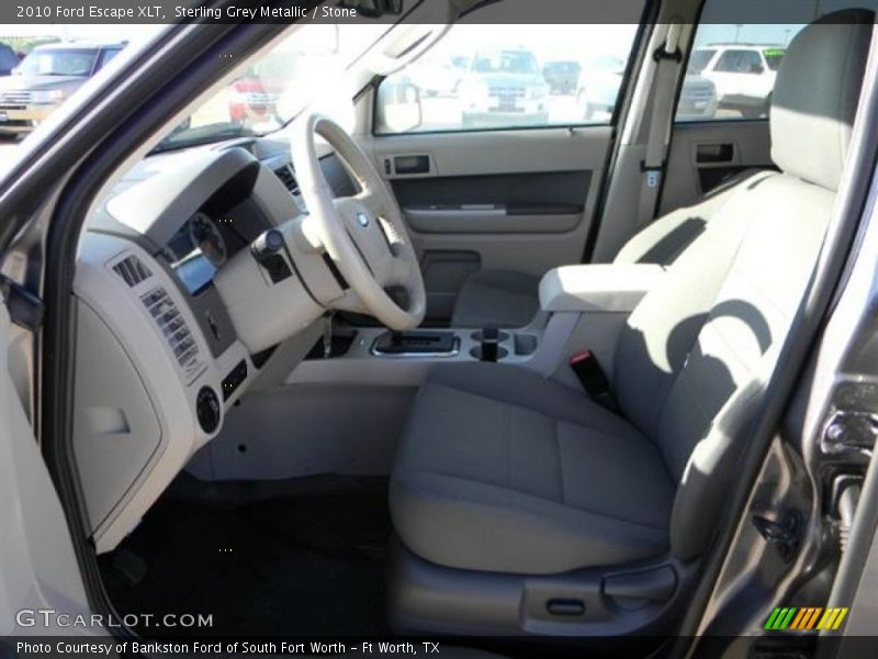 Sterling Grey Metallic / Stone 2010 Ford Escape XLT