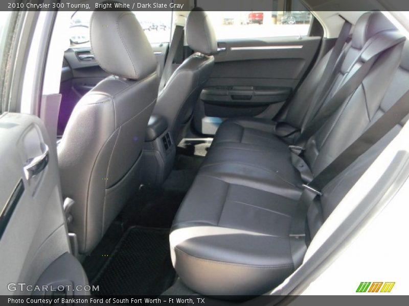 Bright White / Dark Slate Gray 2010 Chrysler 300 Touring