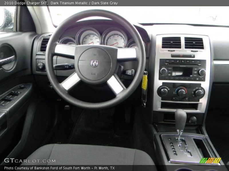 Dark Titanium Metallic / Dark Slate Gray 2010 Dodge Charger SXT