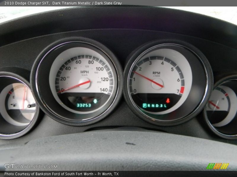 Dark Titanium Metallic / Dark Slate Gray 2010 Dodge Charger SXT