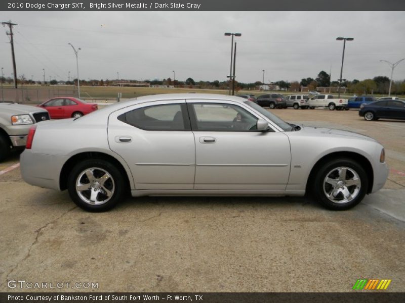 Bright Silver Metallic / Dark Slate Gray 2010 Dodge Charger SXT