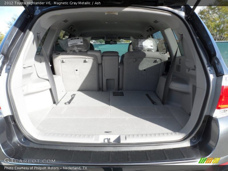 Magnetic Gray Metallic / Ash 2012 Toyota Highlander V6