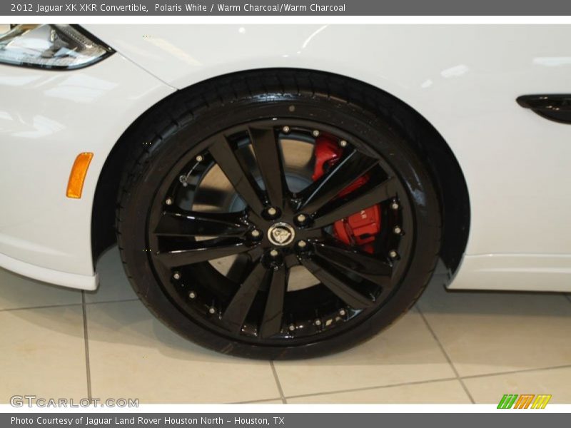 Polaris White / Warm Charcoal/Warm Charcoal 2012 Jaguar XK XKR Convertible