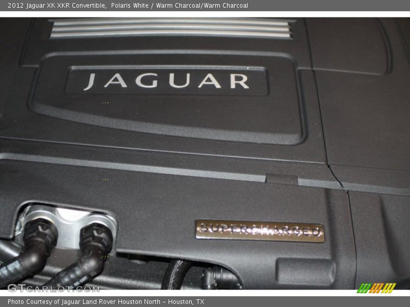 Polaris White / Warm Charcoal/Warm Charcoal 2012 Jaguar XK XKR Convertible