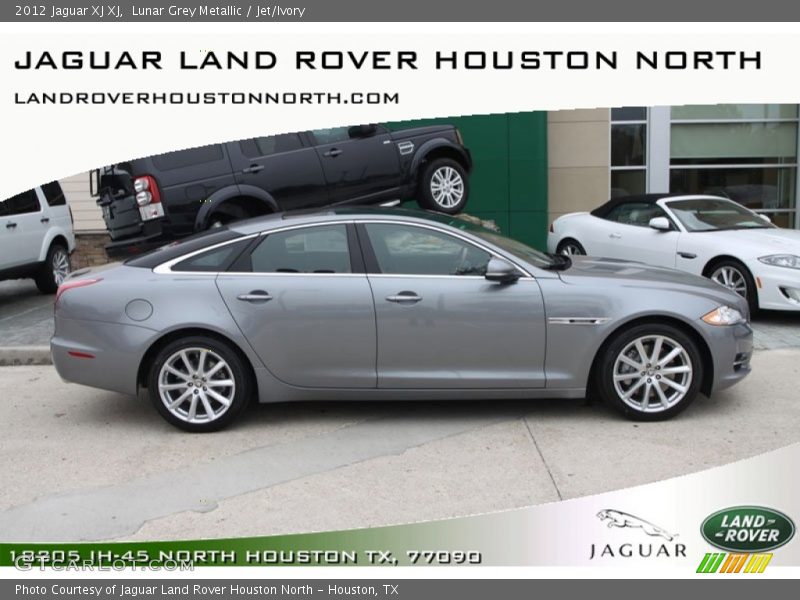 Lunar Grey Metallic / Jet/Ivory 2012 Jaguar XJ XJ