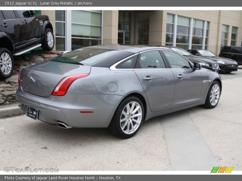 Lunar Grey Metallic / Jet/Ivory 2012 Jaguar XJ XJ