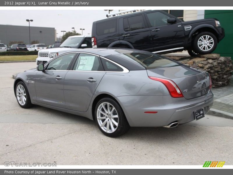 Lunar Grey Metallic / Jet/Ivory 2012 Jaguar XJ XJ