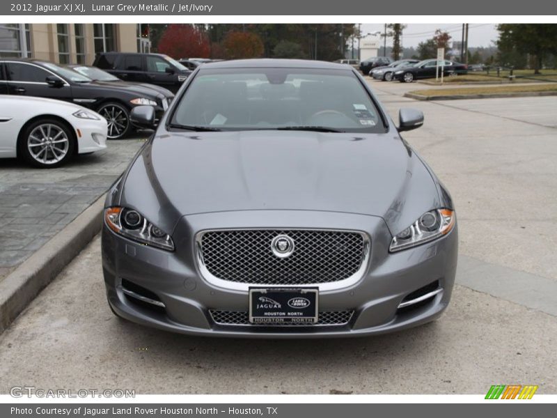 Lunar Grey Metallic / Jet/Ivory 2012 Jaguar XJ XJ