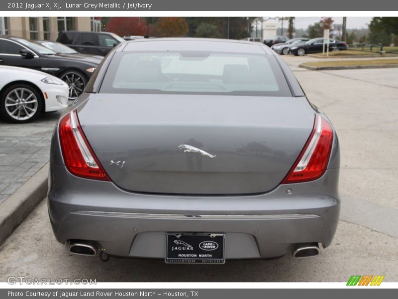 Lunar Grey Metallic / Jet/Ivory 2012 Jaguar XJ XJ
