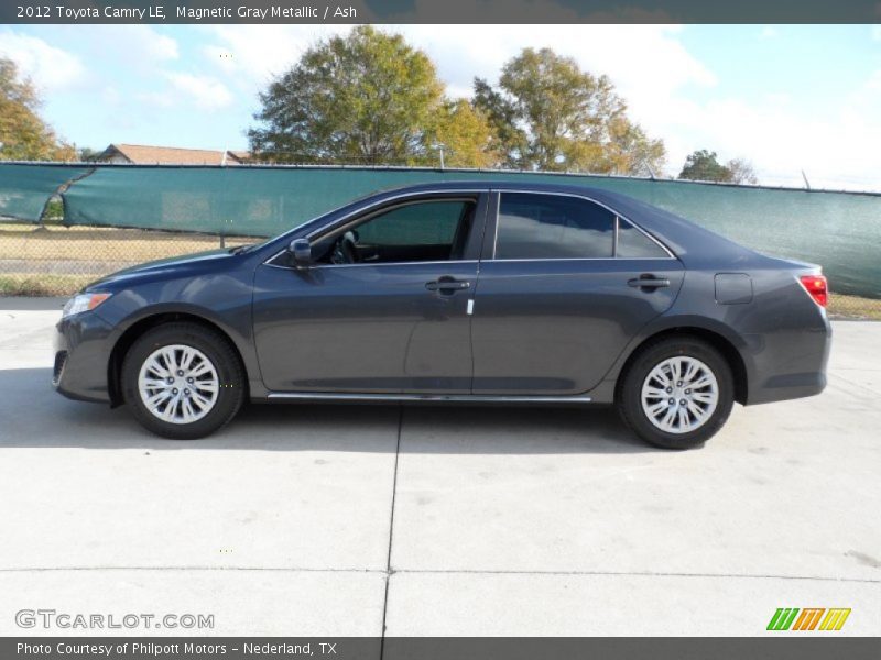 Magnetic Gray Metallic / Ash 2012 Toyota Camry LE