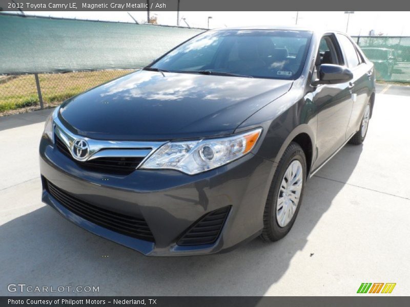 Magnetic Gray Metallic / Ash 2012 Toyota Camry LE