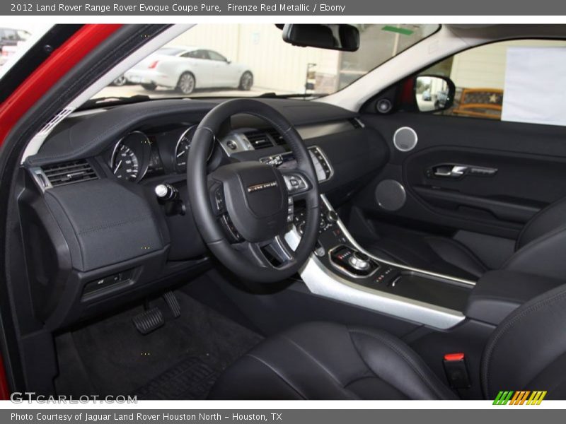 Firenze Red Metallic / Ebony 2012 Land Rover Range Rover Evoque Coupe Pure