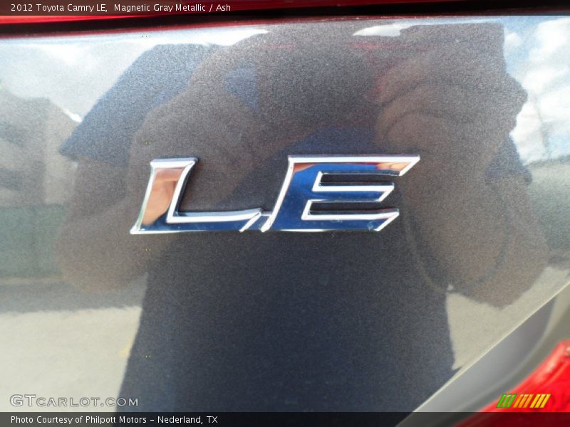 Magnetic Gray Metallic / Ash 2012 Toyota Camry LE