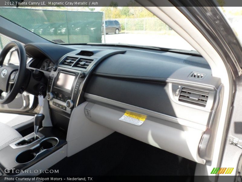 Magnetic Gray Metallic / Ash 2012 Toyota Camry LE