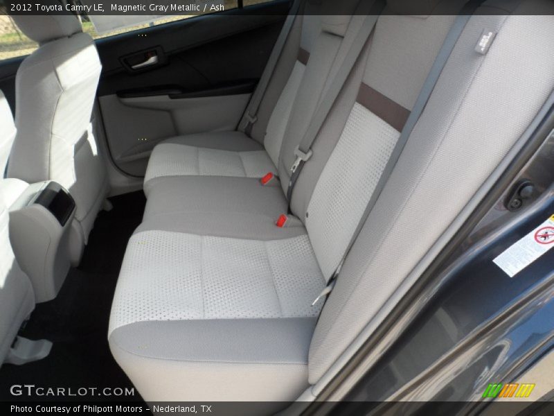 Magnetic Gray Metallic / Ash 2012 Toyota Camry LE