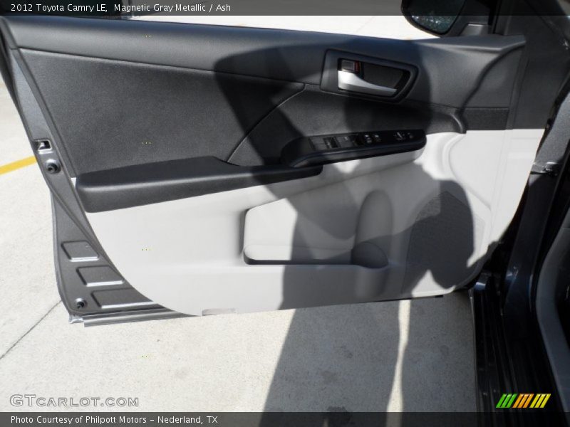 Magnetic Gray Metallic / Ash 2012 Toyota Camry LE