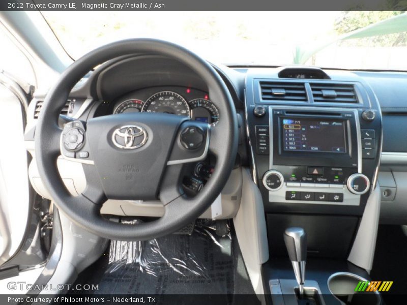 Magnetic Gray Metallic / Ash 2012 Toyota Camry LE