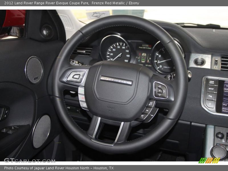 Firenze Red Metallic / Ebony 2012 Land Rover Range Rover Evoque Coupe Pure