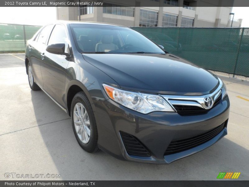 Magnetic Gray Metallic / Ivory 2012 Toyota Camry LE