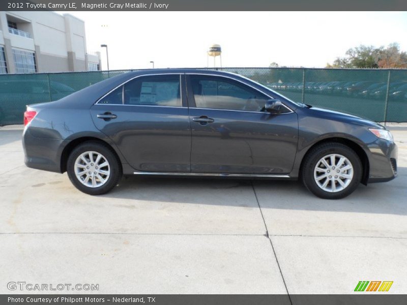 Magnetic Gray Metallic / Ivory 2012 Toyota Camry LE