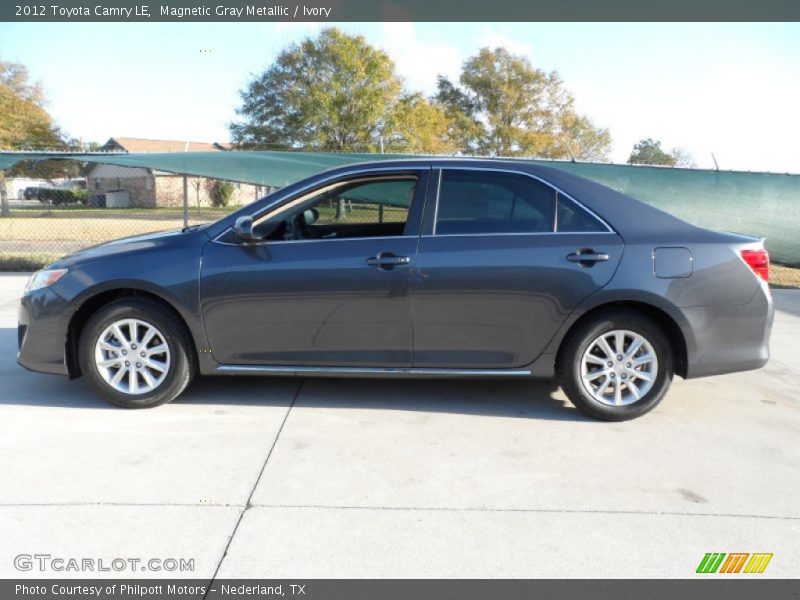 Magnetic Gray Metallic / Ivory 2012 Toyota Camry LE