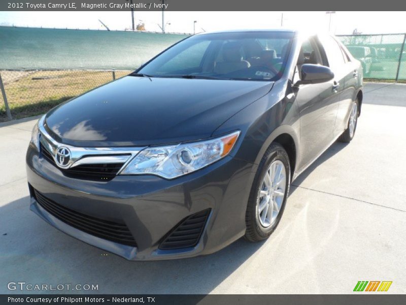 Magnetic Gray Metallic / Ivory 2012 Toyota Camry LE