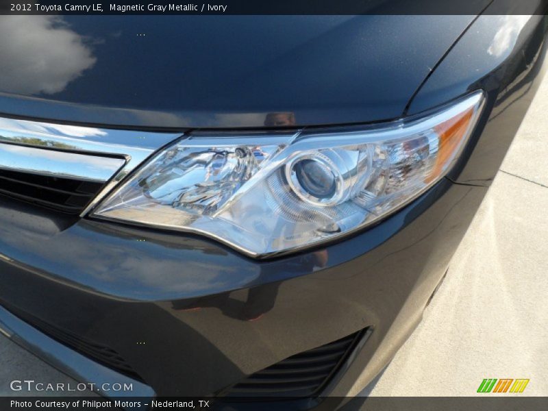 Magnetic Gray Metallic / Ivory 2012 Toyota Camry LE