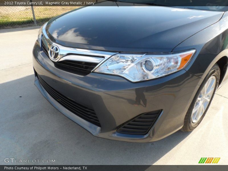 Magnetic Gray Metallic / Ivory 2012 Toyota Camry LE