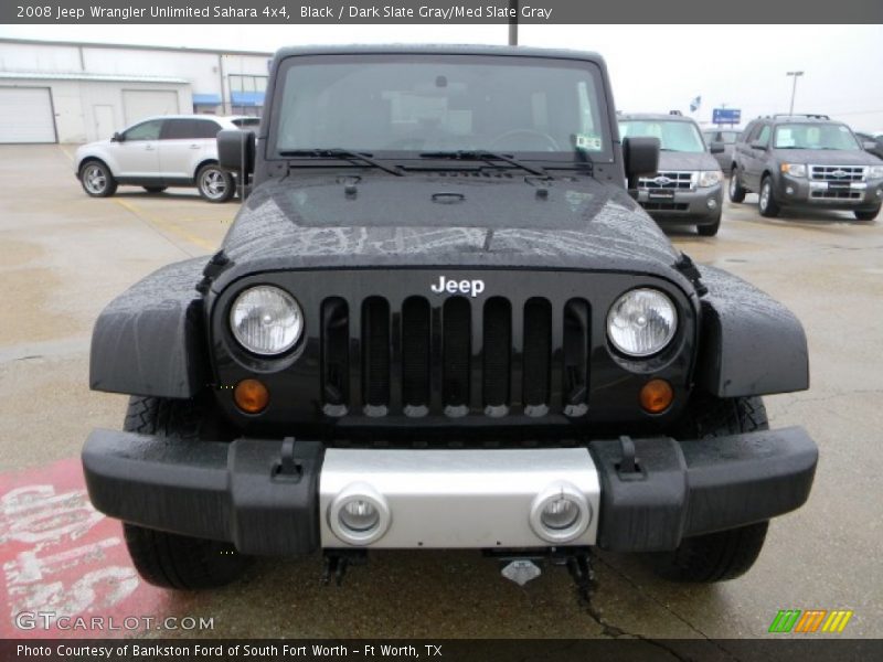 Black / Dark Slate Gray/Med Slate Gray 2008 Jeep Wrangler Unlimited Sahara 4x4