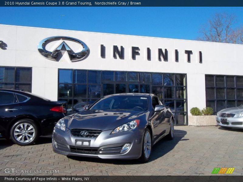 Nordschleife Gray / Brown 2010 Hyundai Genesis Coupe 3.8 Grand Touring