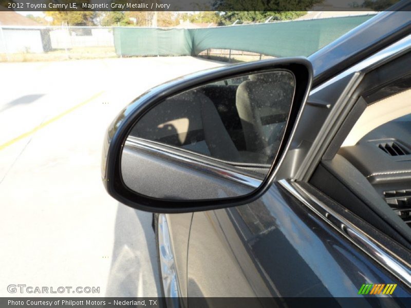 Magnetic Gray Metallic / Ivory 2012 Toyota Camry LE