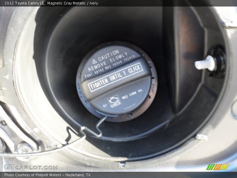 Magnetic Gray Metallic / Ivory 2012 Toyota Camry LE