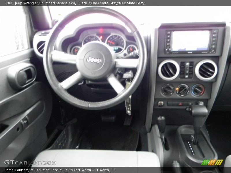 Black / Dark Slate Gray/Med Slate Gray 2008 Jeep Wrangler Unlimited Sahara 4x4
